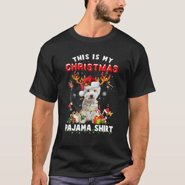 Camiseta Los Navidades occidentales pajama tierno West High (Anverso)