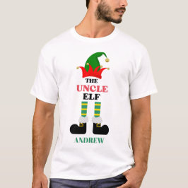 Camiseta Los Navidades personalizados del tío Elf