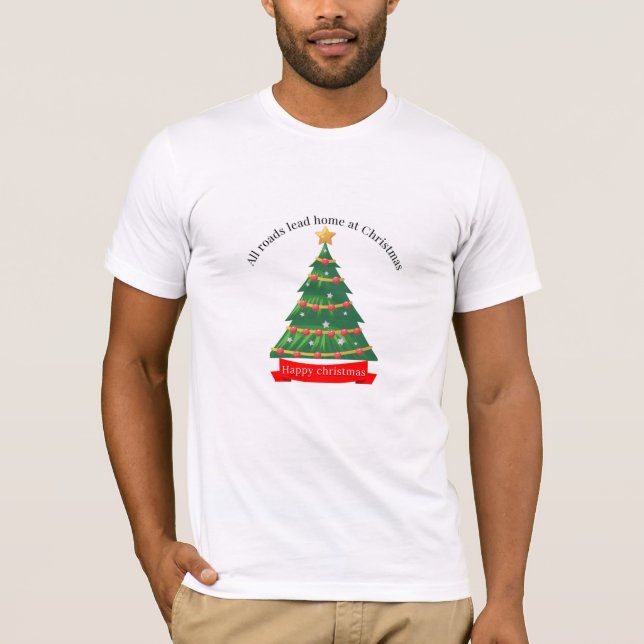 Camiseta Los navidades que difunden la alegría navideña (Anverso)