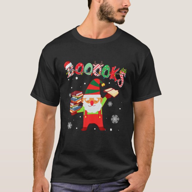 Camiseta Los Navidades se burlan del lector bibliotecario R (Anverso)