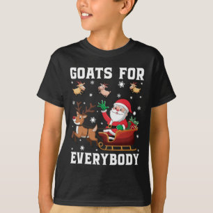 Camiseta Los navidades Se Ganan Una Cabra Divertida Para To