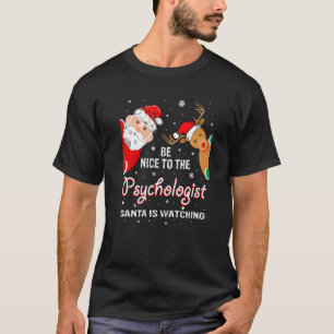 Camiseta Los navidades Son Agradables Con El Psicólogo Sant
