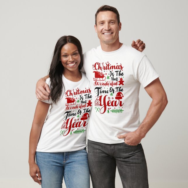 Camiseta Los navidades son los más maravillosos (Unisexo)