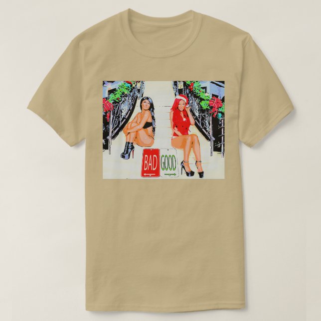 Camiseta Los Navidades traviesos son malos (Diseño del anverso)