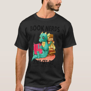 Camiseta Los nervios del libro del dragón no se hacen viejo