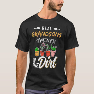 Camiseta Los Nietos Juegan En El Sucio Gardener Hobby Garde