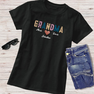Camiseta Los nietos nombran a la abuela Invitación