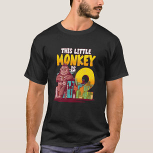 Camiseta Los niños 2º Safari de los Monos de Cumpleaños est