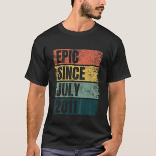 Camiseta Los Niños Absorben Idea De Cumpleaños 10 Años Épic