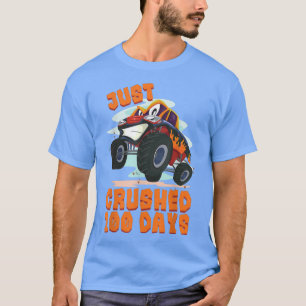 Camiseta Los niños acaban de aplastar 100 días Monster Truc