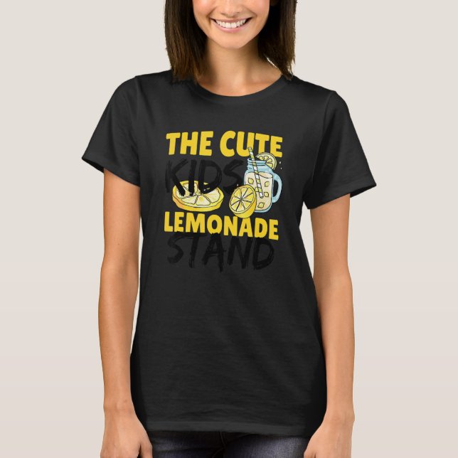 Camiseta Los niños adorables con una limonada para Lemonade (Anverso)