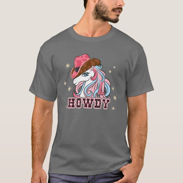 Camiseta Los niños adoran a la gallina de caballo, Chicas o (Anverso)
