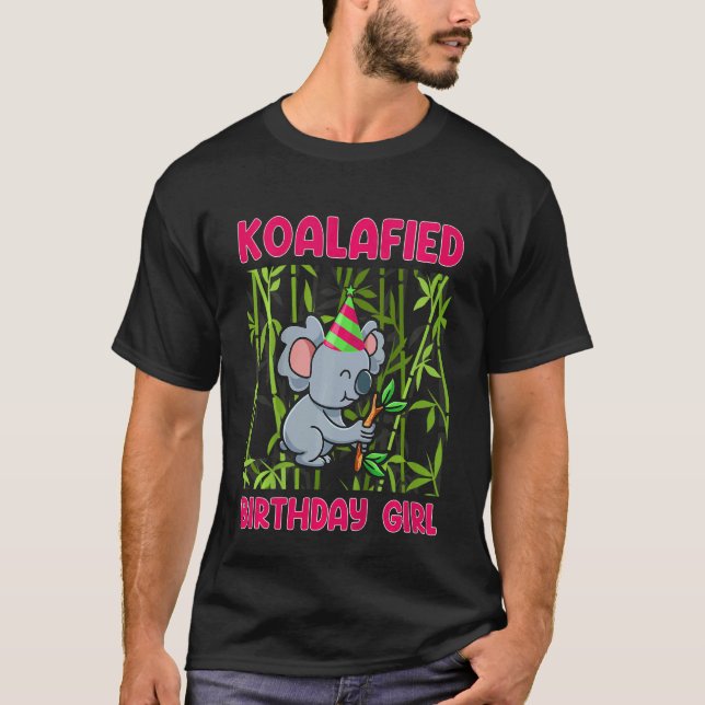 Camiseta Los niños adoran a los Chicas de cumpleaños Koala  (Anverso)