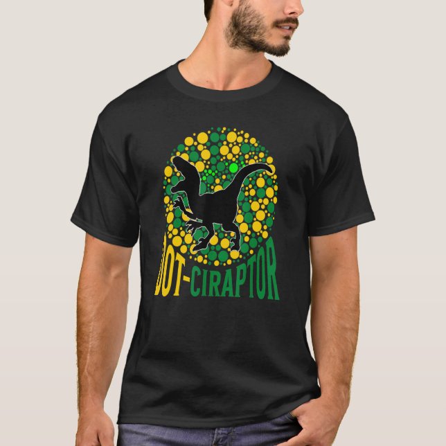 Camiseta Los niños adoran el Día Internacional del Dot Dino (Anverso)