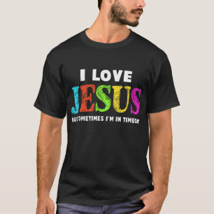 Camiseta Los niños adoran me encantan Jesús Regalos de fe c