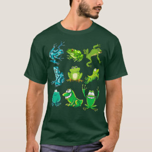 Camiseta Los niños anfibios de selva tropical regalan una s