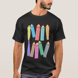 Camiseta Los niños aprenden a calcular la multiplicación de