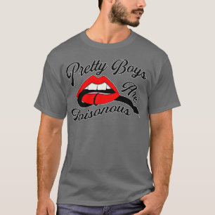 Camiseta Los niños bonitos son Chicas venenosas con una ser