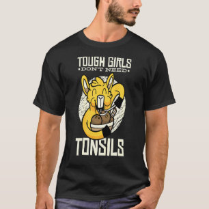 Camiseta Los niños Chicas fuertes no necesitan la recuperac