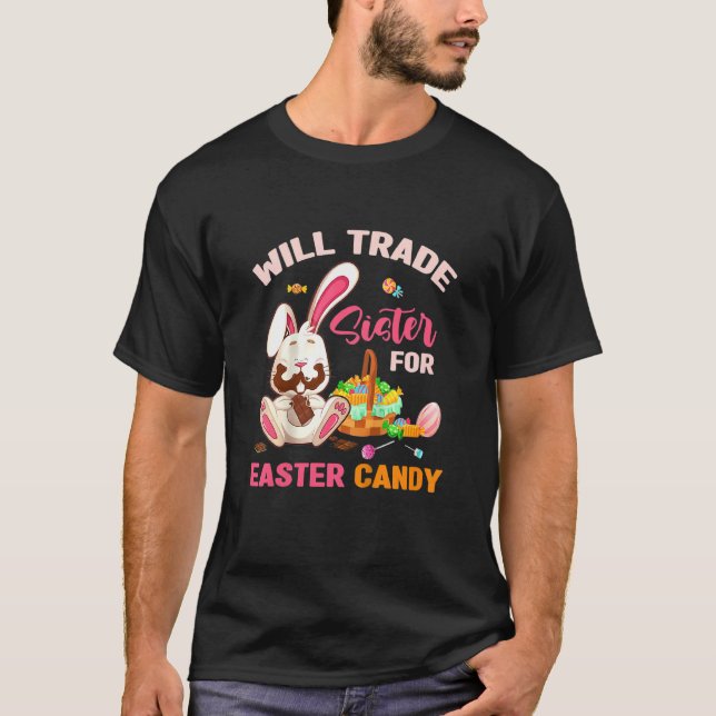 Camiseta Los niños comerciarán con su hermano para la comid (Anverso)