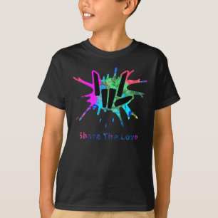 Camiseta Los Niños Comparten Amor Merch S Y Young359