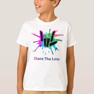 Camiseta Los Niños Comparten Amor Merch S Y Young370