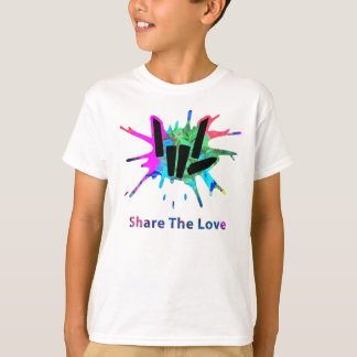 Camiseta Los Niños Comparten Amor Merch S Y Young370