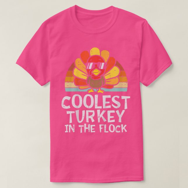 Camiseta Los Niños Cooler Turquía En Los Niños Pequeños De  (Diseño del anverso)
