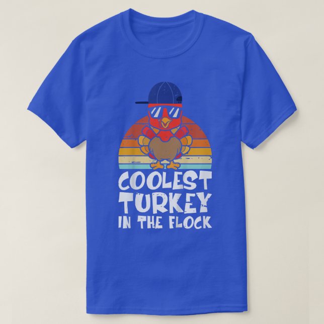 Camiseta Los Niños Cooler Turquía En Los Niños Pequeños De  (Diseño del anverso)