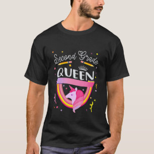 Camiseta Los Niños Cortan De Vuelta Al Chica De 2º Grado Re