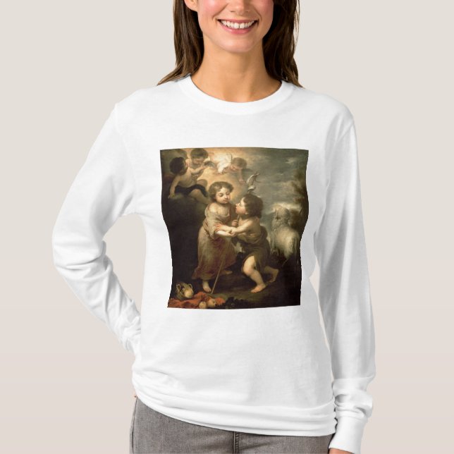 Camiseta Los niños Cristo y San Juan Bautista (Anverso)