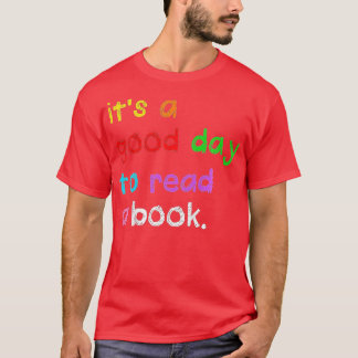 Camiseta Los Niños Cuidan Su Buen Día Para Leer Un Libro De