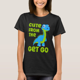 Camiseta Los Niños Cutan Dinosaurios De Get Go Little Boy