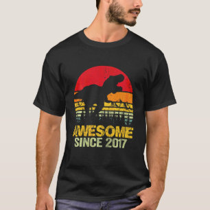 Camiseta Los niños de 5 años de dinosaurio temblan desde 20