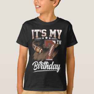 Camiseta Los niños de 7 años son mi sétimo cumpleaños