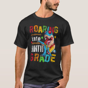 Camiseta Los niños de 9° grado de dinosaurios regresan a