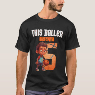 Camiseta Los niños de esta jaula cumplen 5 años para los ni