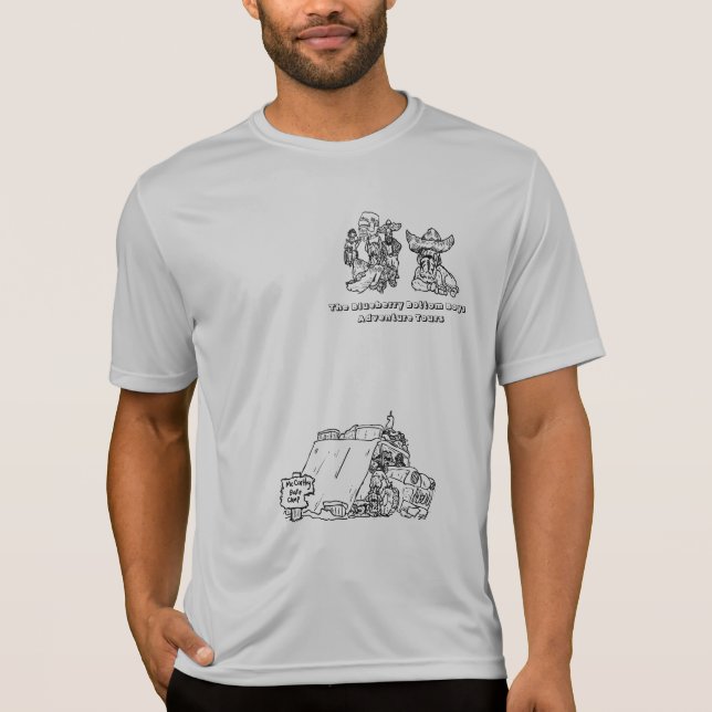 Camiseta Los niños de fondo Blueberry ven el Gran Cañón (Anverso)