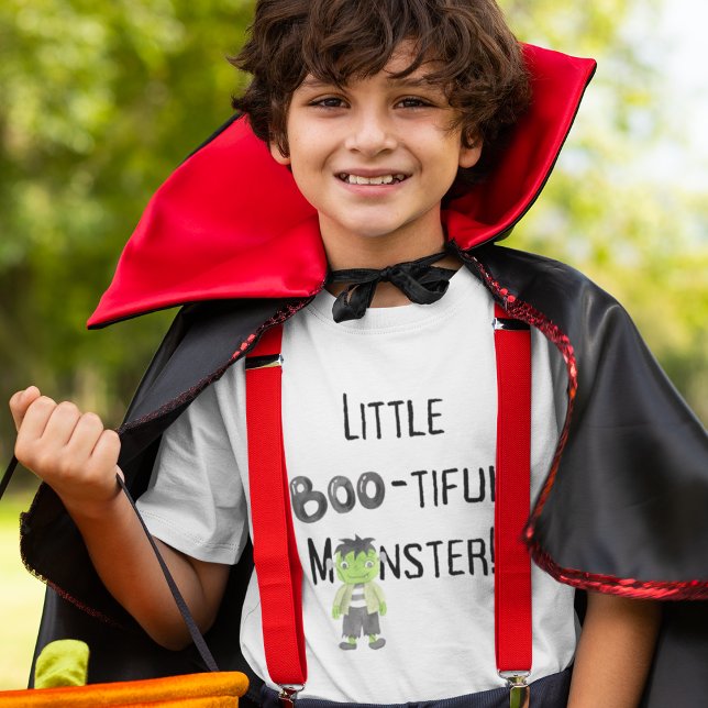 Camiseta Los niños de Halloween son pequeños monstruos (Kid's Halloween Top)