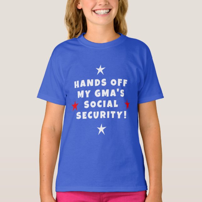 Camiseta Los niños de la seguridad social de mi abuela (Anverso)