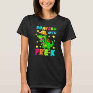 Camiseta Los niños de los dinosaurios preescolares vuelven