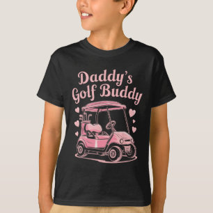 Camiseta Los niños de papi de golf Golfer Dad Chicas