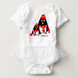 Camiseta Los niños de pequeños pingüinos divertidos