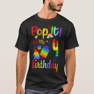 Camiseta Los niños dicen que es mi cuarto cumpleaños, hija