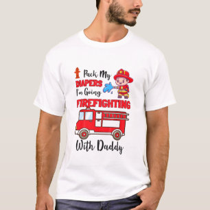 Camiseta Los niños empacan mis pañales con los que voy a co