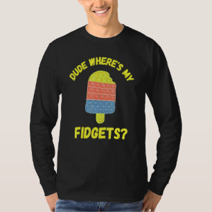 Camiseta Los Niños Empujan Pop It Gamebord Fidget Sensory T