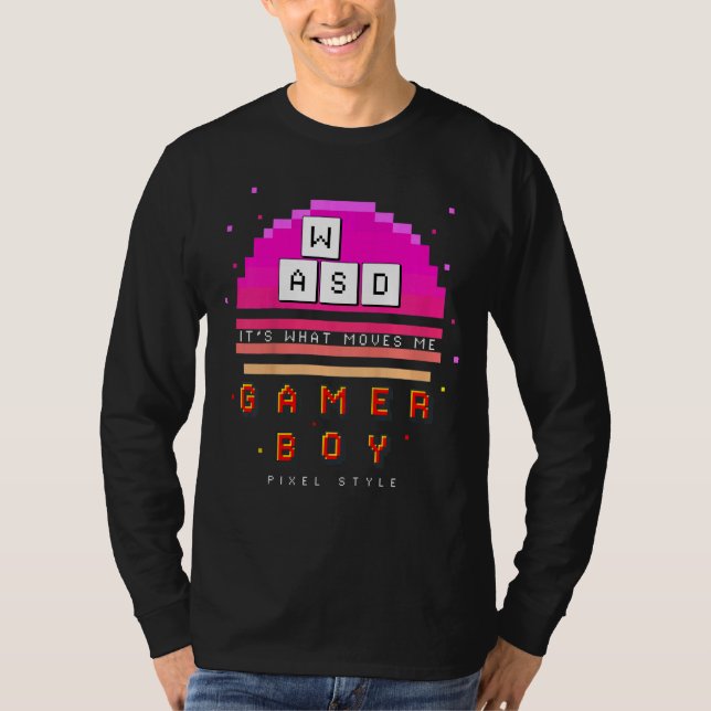 Camiseta Los niños fueron lo que me motivó a usar videojueg (Anverso)