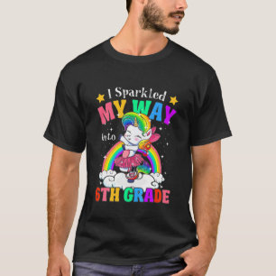 Camiseta Los niños grandes Chicas de Novedad en Sexto Grado