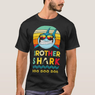 Camiseta Los niños hermanos tiburones dan para niños pequeñ
