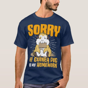 Camiseta Los niños lamentan que mi cerdo guineano se haya c